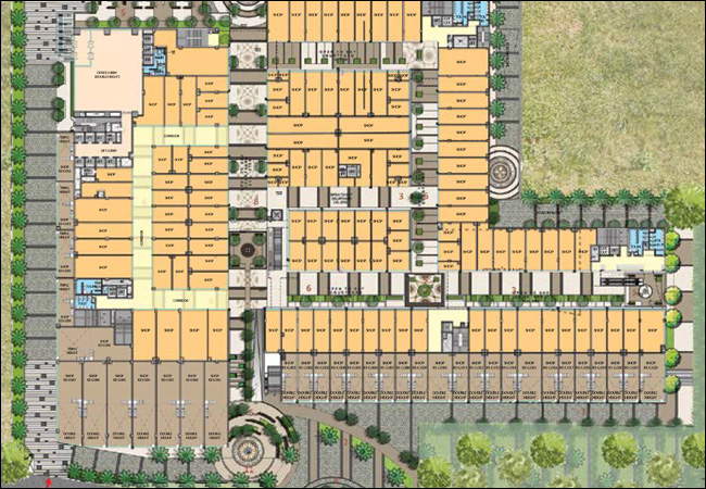 M3M Corner Walk Sector 74 Gurgaon - Site Plan